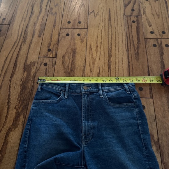 Mother the hustler two step ankle fray jeans the buck stops here size 28 - Picture 12 of 16